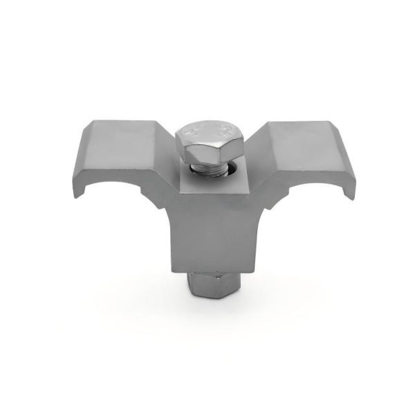 2026  Hot Selling Heavy Duty Aluminum Lean Pipe Wheel Connect Premium Mounting Plate for Efficient Organization