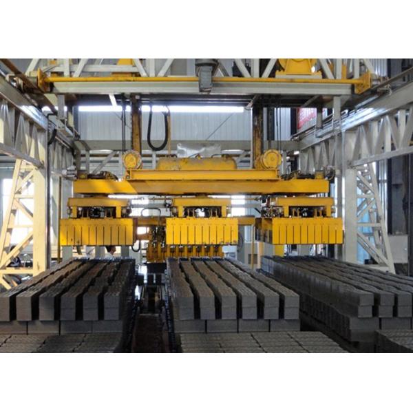 Fully Auto Clay Brick Stacking Machine For Hollow Blocks Different Capacity
