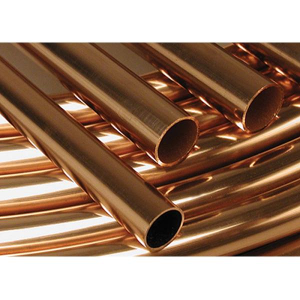 C71500 C70600 Copper Tube Heat Exchanger , Refrigerator Copper Pipe Heat Exchanger