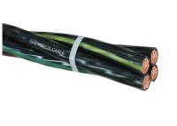 Aerial Bundled Xlpe Insulation Cable , Aerial Power Cable With 1 Messenger Conductor