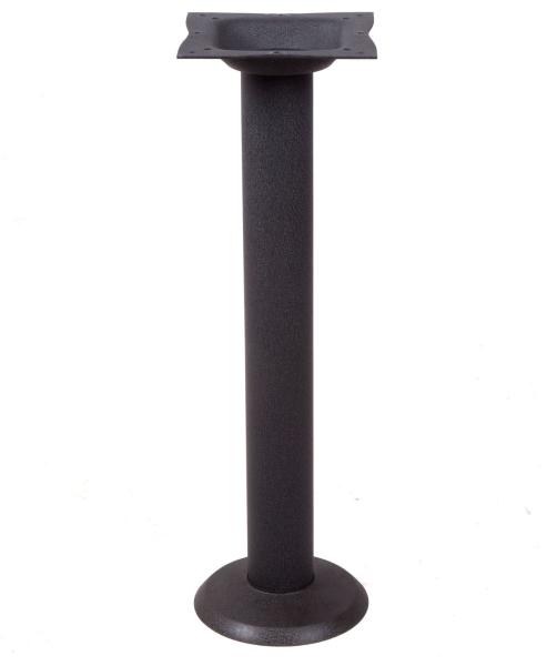 Cast Iron Bolt Down Table Base , Powder Coated Steel Table Legs For Coffee Shop