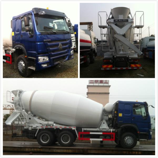 Mobile 6X4 Sinotruk Howo Truck Mounted 10cbm Cement Mixer Truck For Sale