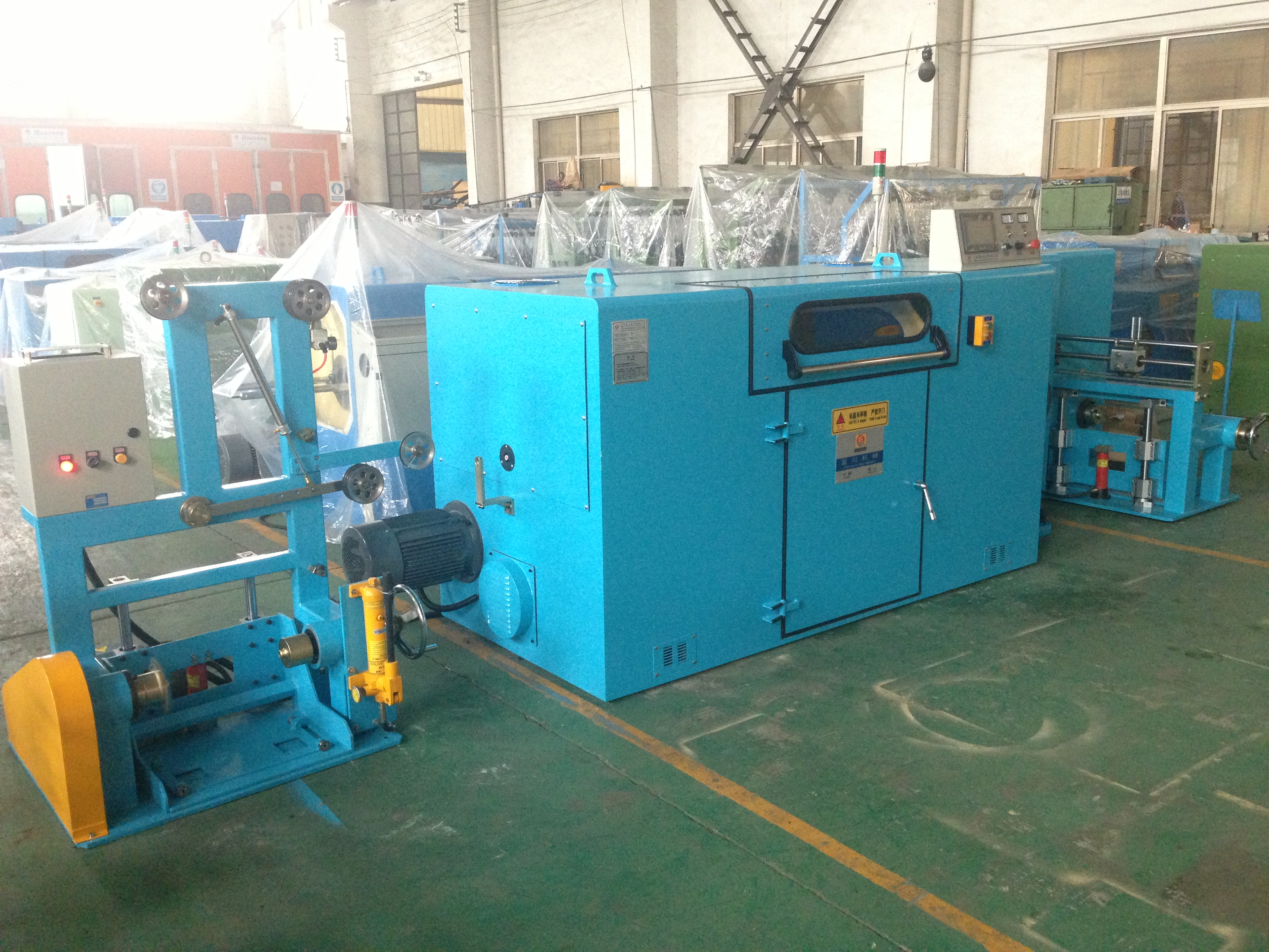 Silver Jacketed Wire Twisting Machine Diameter 800mm Wire Twister Equipment