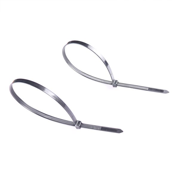 Durable Using Various 7.6x400mm Black White Multi Color Zip Self Locking Nylon Cable Ties