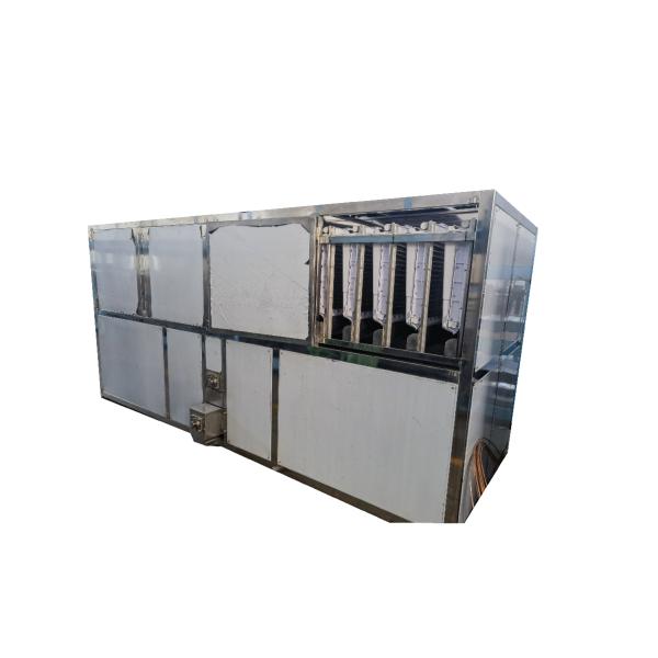 Commercial Ice Block Making Machine with Industrial Compressor 1230x930x2040mm Size