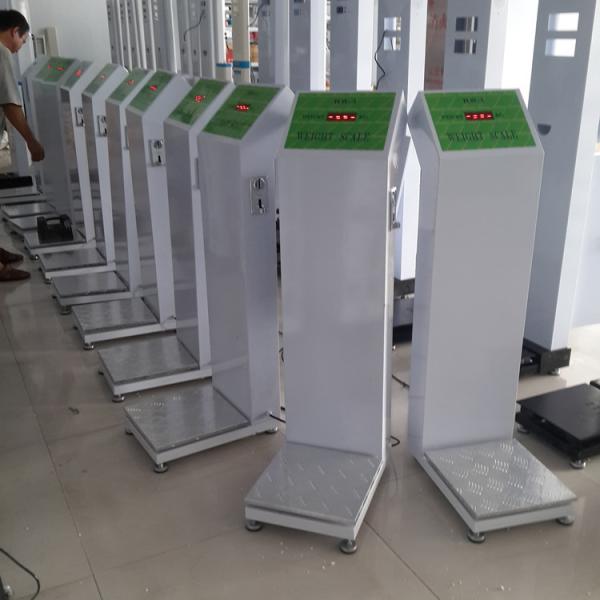 Coin Operated Luggage Weight Scale for Accurate Body Measurement at Airport and Travel