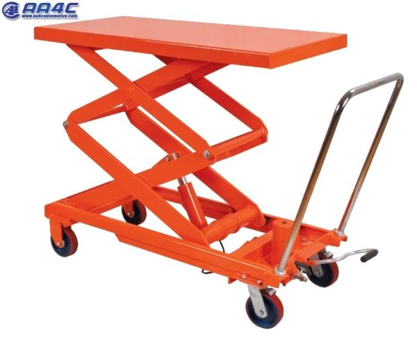 AA4C Elevador hidráulico manual de caminhão Cargas pesadas Mesa de elevação hidráulica