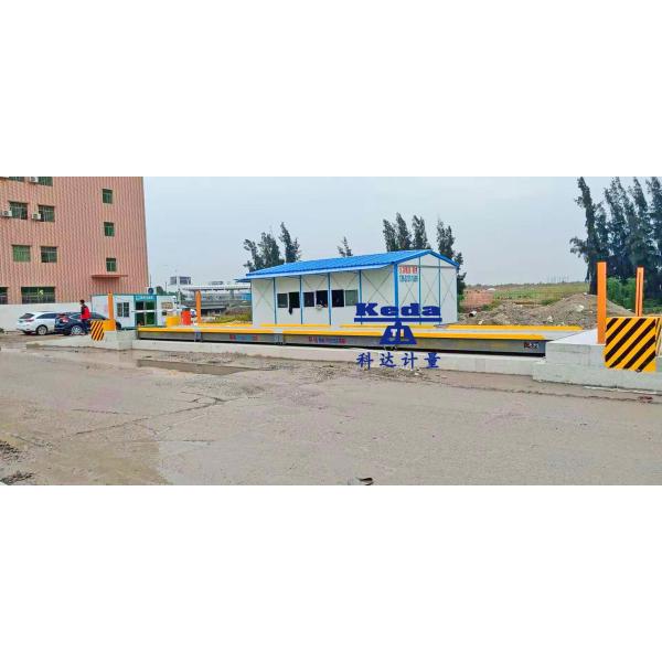 Steel Structure Lorry Vehicle Weight Scales / Electronic Truck Scale 60 Ton To 120 Ton