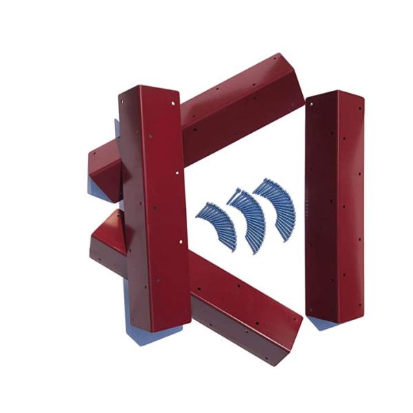 2 mm de espesor para el refuerzo del bastidor, soportes de esquina metálicos para camas de jardín de madera