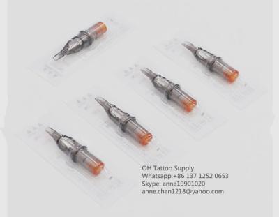 Disposable Tattoo Needle Cartridge Round Liner Round Shader With Membrane System And Stabilizer for Needle