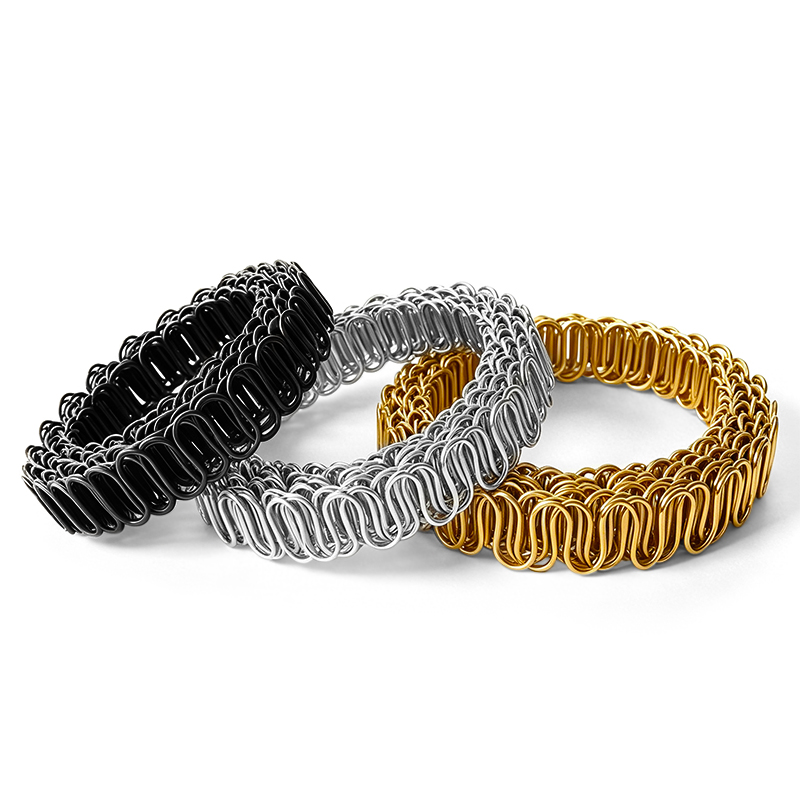 Custom Steel Wire Coil Multi-functional Sofa Seat Anti-collapse Spring Hardware Fittings Gold Self-cut Durable Furniture Springs