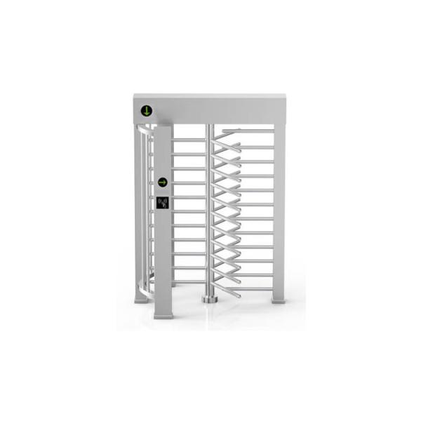 Stainless Steel 30 Person Per Minute Passing Rate 600 Mm Width Channel Full Height Turnstiles