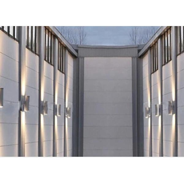 Outdoor Led Yard Lights For Gate Ac220 - 240v Warm Light Aluminium Material