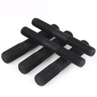 O zinco do preto de DIN939 GB897 chapeou a linha Rod Stud dos parafusos do parafuso prisioneiro