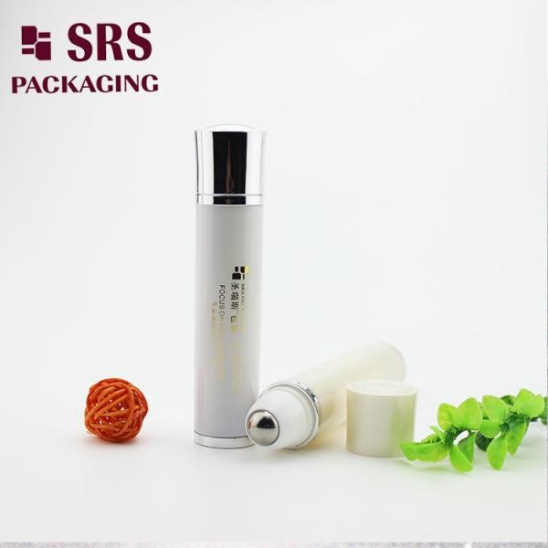 Luxury Eye Cream Roller Ball Bottle Pearl White Color 30ml