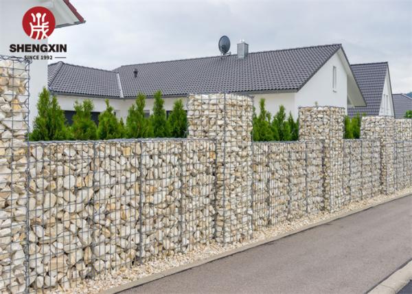 Large 4mm 5mm 6mm Wire Gabion Rock Baskets Welded