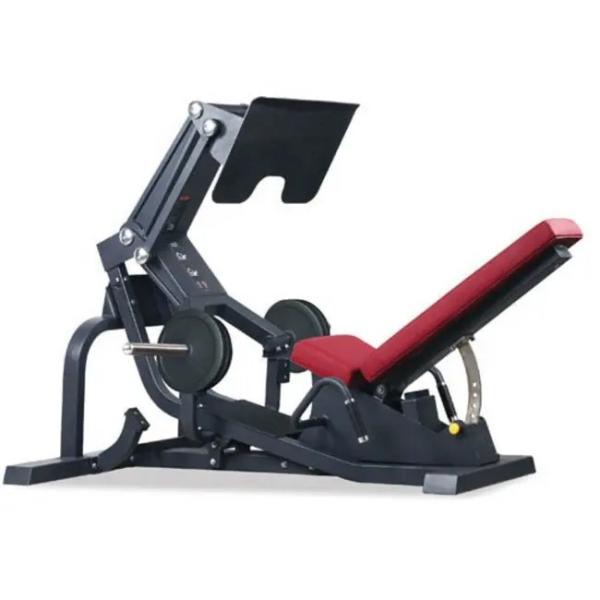 Commercial Gym Inverted Pedal and Squat Plate Loaded Leg Press 45 Strength Equipment