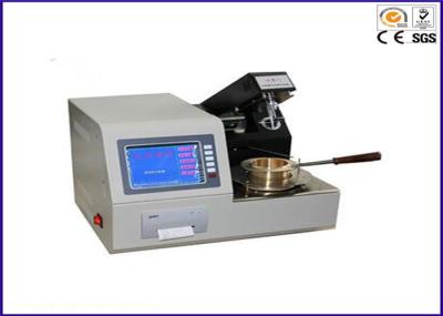 Equipamento de testes aberto automático do ponto de inflamação do copo do ISO 2592 ASTM D92 Cleveland do EN