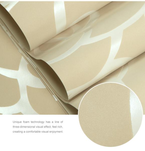 Stripes Hot Selling Good design Best Prices Home Decor Plant Fiber Particle Wallpaper