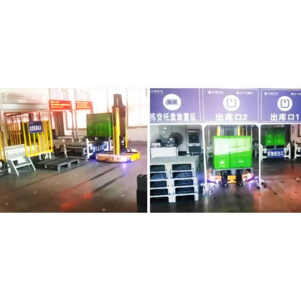 VFR,VNA Fork-Type AMR,Very Narrow Aisle Fork-Type Autonomous Mobile Robot,Warehouse Automation And Logistics Industry Automatically Organize And Stack Pallets Handling Robot