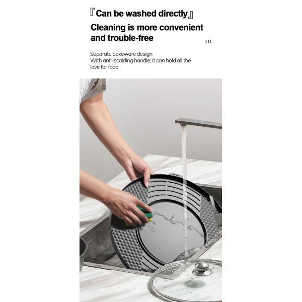 1700W Electric Grills Griddles Skillets all in one 36x11cm