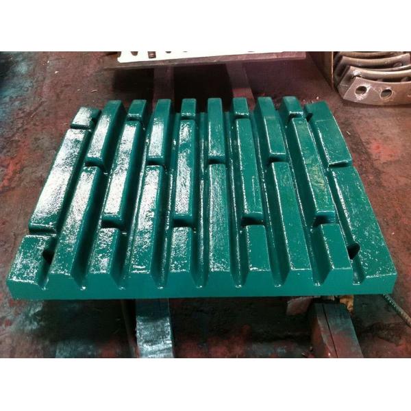 Highly Durable Crusher Jaw Plate for C110 C125 Machine Parts and Drawings Number