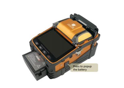 FTTH Fiber Optic Splicing Machine With Built In Visual Fault Locator