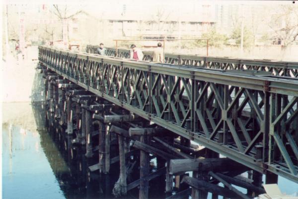 Prefabricated Delta Bailey Bridge High Stiffness For Commercial 