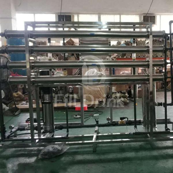 1500LPH Monoblock RO Water Treatment System FRP Filter RO Water Treatment Machine