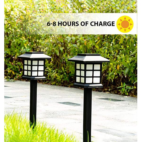 8-Hour Working Lifetime Solar Lights Led Insert for Lawn Lamp in Small Palace Garden