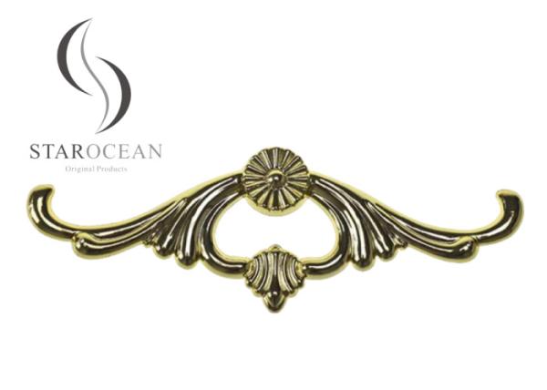 Matériaux durs plaqués par coutume d'ABS de couleur d'accessoires de cercueil de conception simple