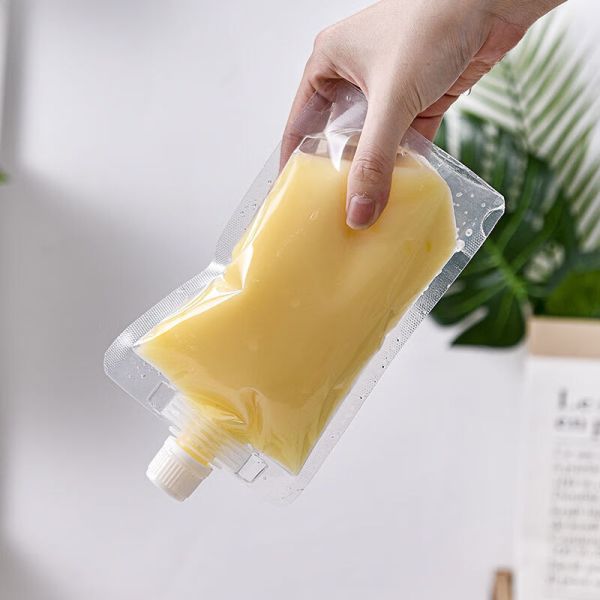 Multi Layer Protection Spout Pouch Packaging Sterilization Grade Liquid Packaging