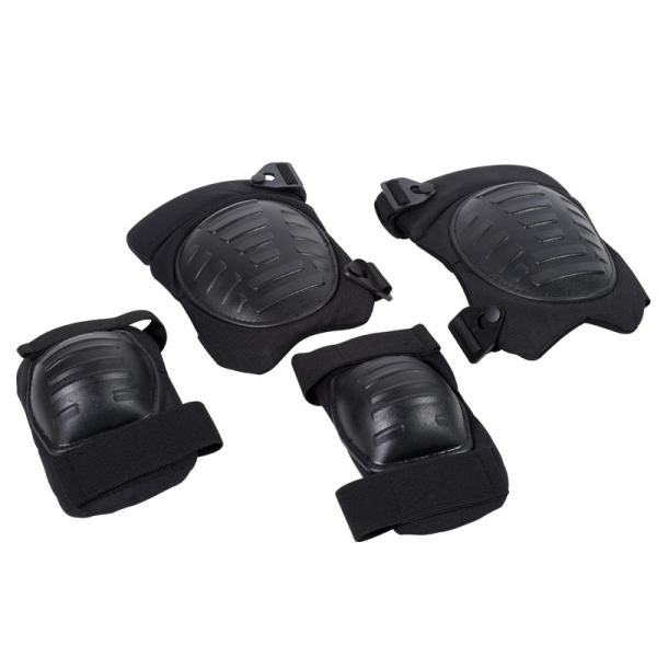 Adult Outdoor Training Cycling Knee Pads with Thick Hard Shell and Custom EVA Foam