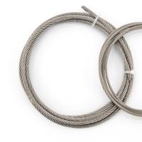 Corde en acier inoxydable durable 1x19 pour soulever et remorquer des charges lourdes
