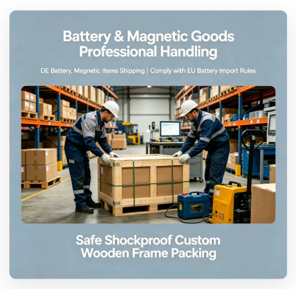 DDP Logistics Sea Transport Service For Battery Magnetic Chemical