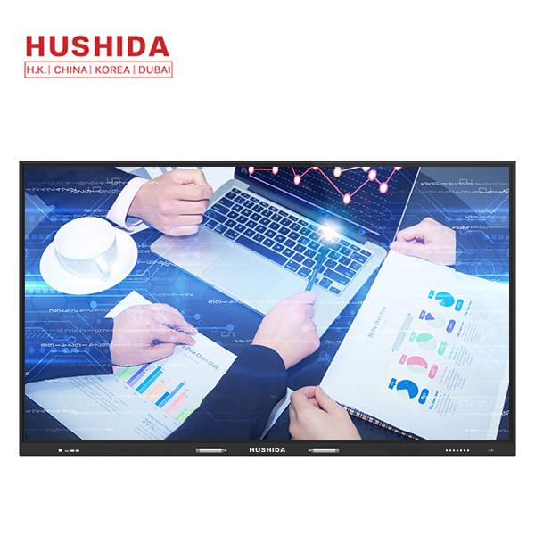 HUSHIDA 98 inch Multi-Media 10 Points Infrared 1080p Movable Touch Screen All-In-One Full HD Flat Panel