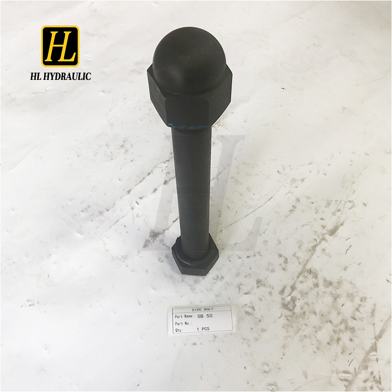 Heavy-Duty SB50 Side Bolt for Hydraulic Breaker Durable Steel Quarry Tunnel Engineering