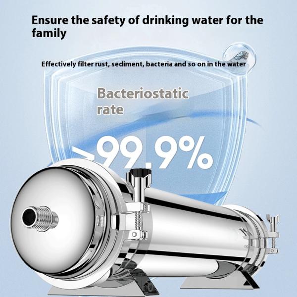 SS304 Ultrafiltration Water Filter 0.01 Microns for Families Shops Swimming Pools