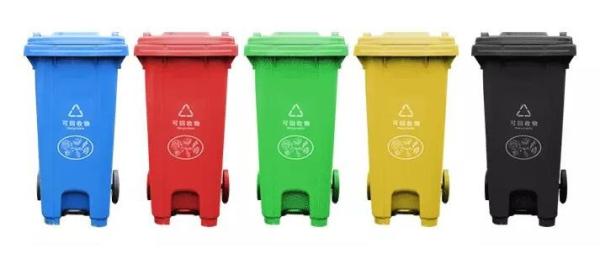 Waste Bins Plastic Molded Products Road Exterior 30 Gallon Trash Can