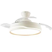 wholesale  Multifunctional Iron+ABS+Acrylic Environment-friendly 18W Ceiling Fan Light