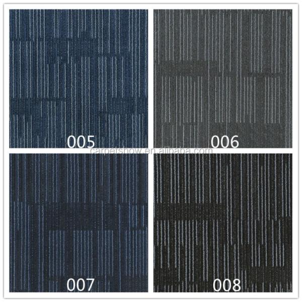 50x50cm Good Ware-Resistant Polypropylene Carpet Tile with PVC Backing