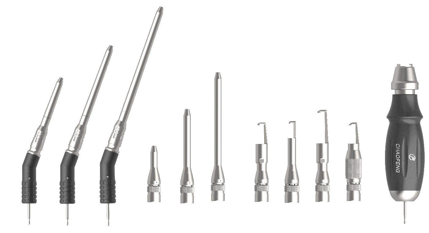 Medical Grade Craniotomy Power System Attachments Adult Craniotome Compatible with Anspach EMAX2PLUS & XMAX Handpieces