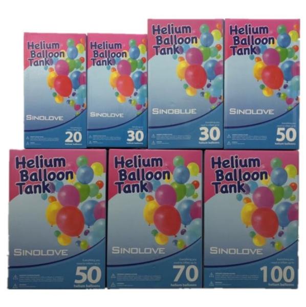 Disposable Helium Tank 15 Cubic Feet For 50 Assorted Latex Balloons Party City