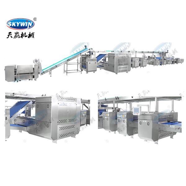 Commercial Hard Soft Biscuit Production Line Small Bun Biscuit Making Machine