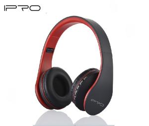 Casque sans fil stéréo rougeoyant de jeu d'ordinateur d'écouteurs de Bluetooth