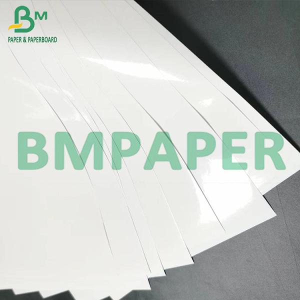 o papel de força molhada branco de 80g 90g descorou etiquetas Papel da garrafa de cerveja nas folhas