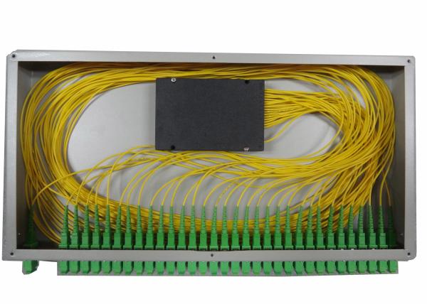 1x16 PLC Optical Fiber Splitter For Rack Mounted Fiber Terminal Box