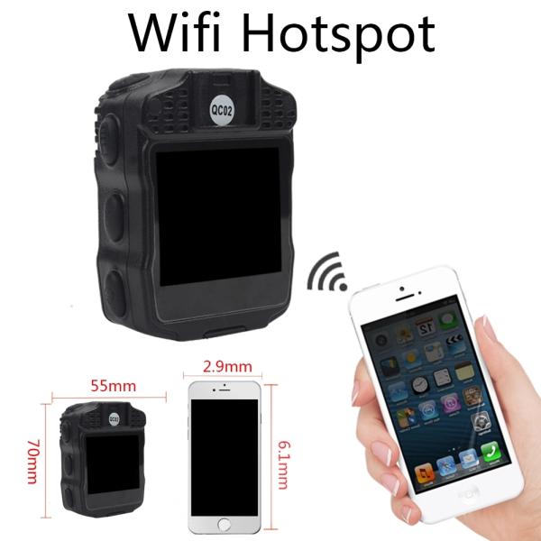 Mini Spy Body Worn Camera For Police Law Enforcement Full HD Video Camera Recorder