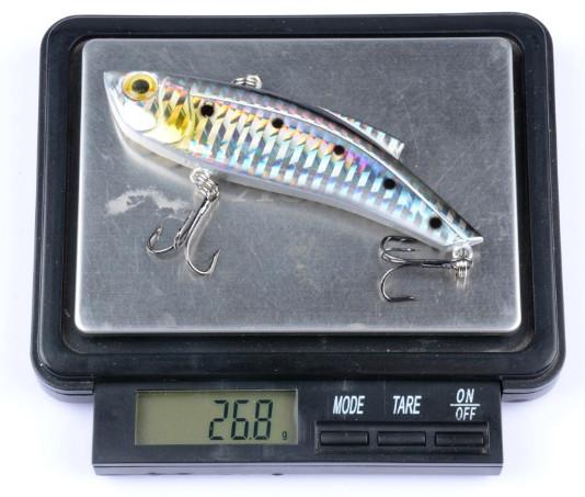 5 Colors  9.6CM/26.5g 4# full Swimming Layer Hard Bait Longer Shot VIB Fishing Lure