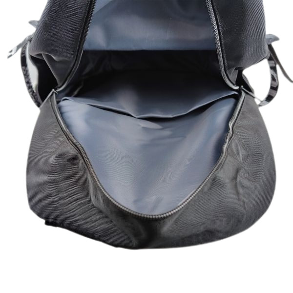 Fashionable Cotton Black Canvas Backpackers Boy Canvas Backpack